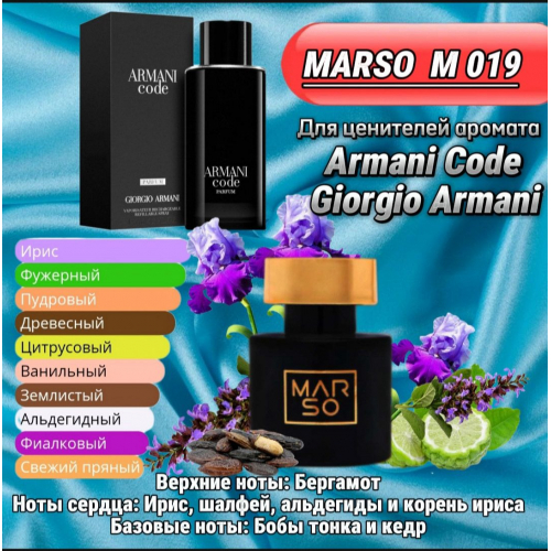 Мужской парфюм - Духи MARSO M019