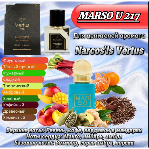 Унисекс парфюм - Духи MARSO U217
