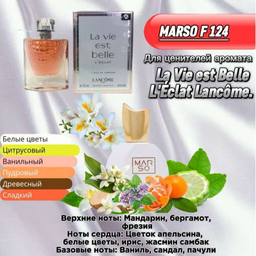Женский парфюм - Духи MARSO F124